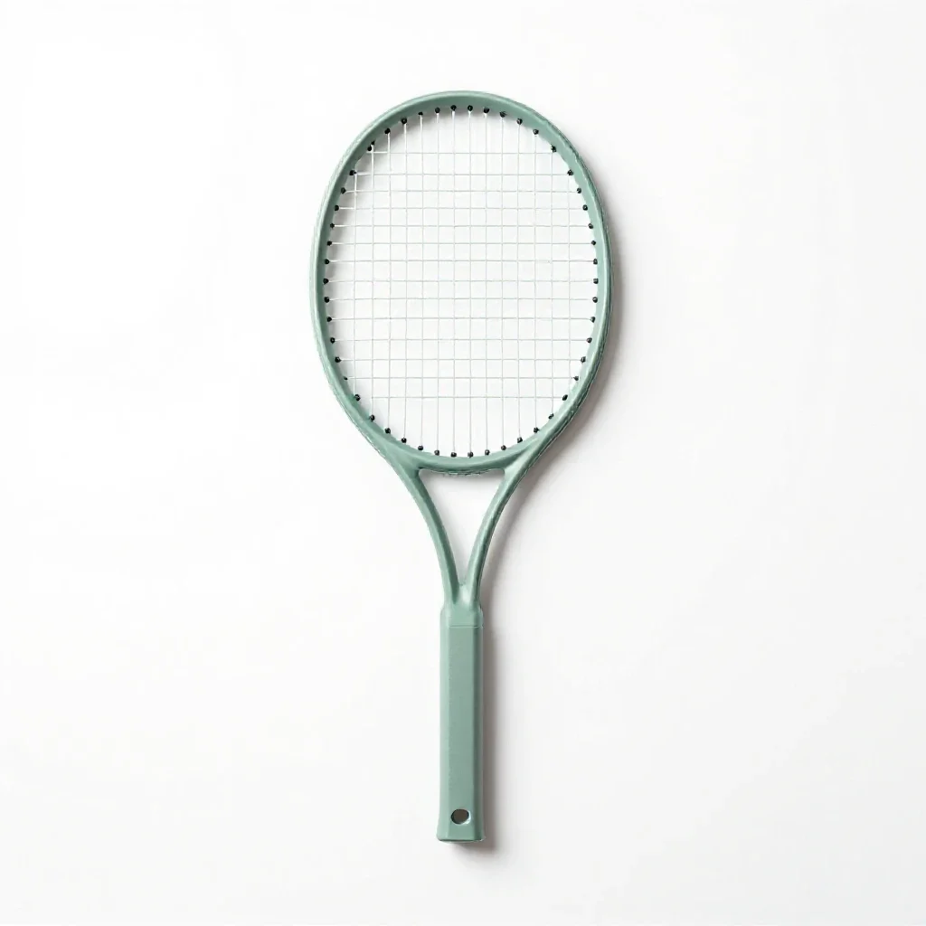 Racket isolated on a white background