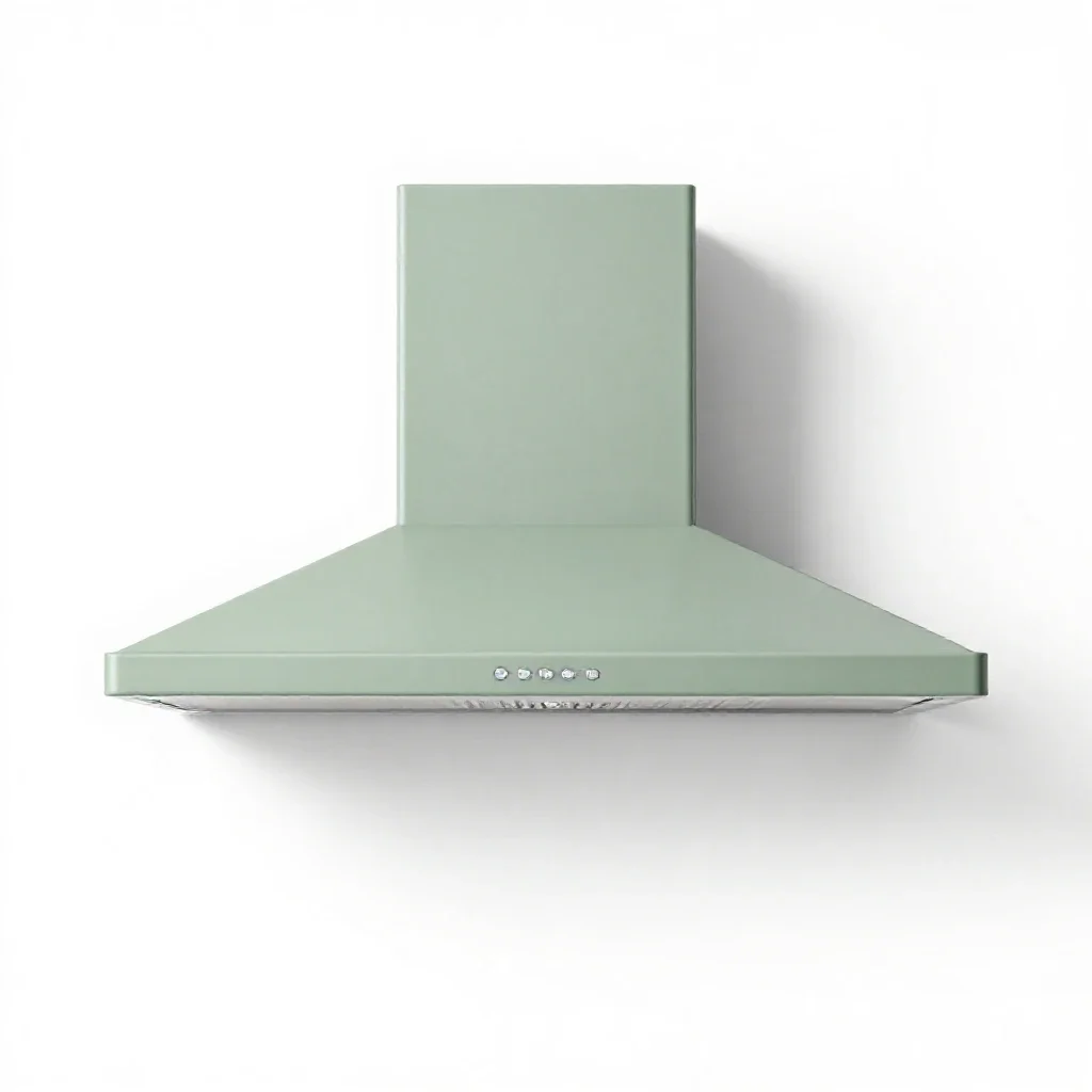Range hood isolated on a white background