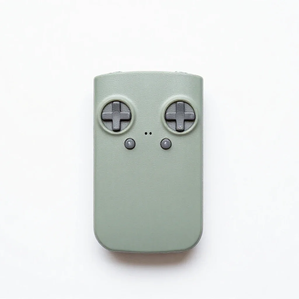 Remote control isolated on a white background