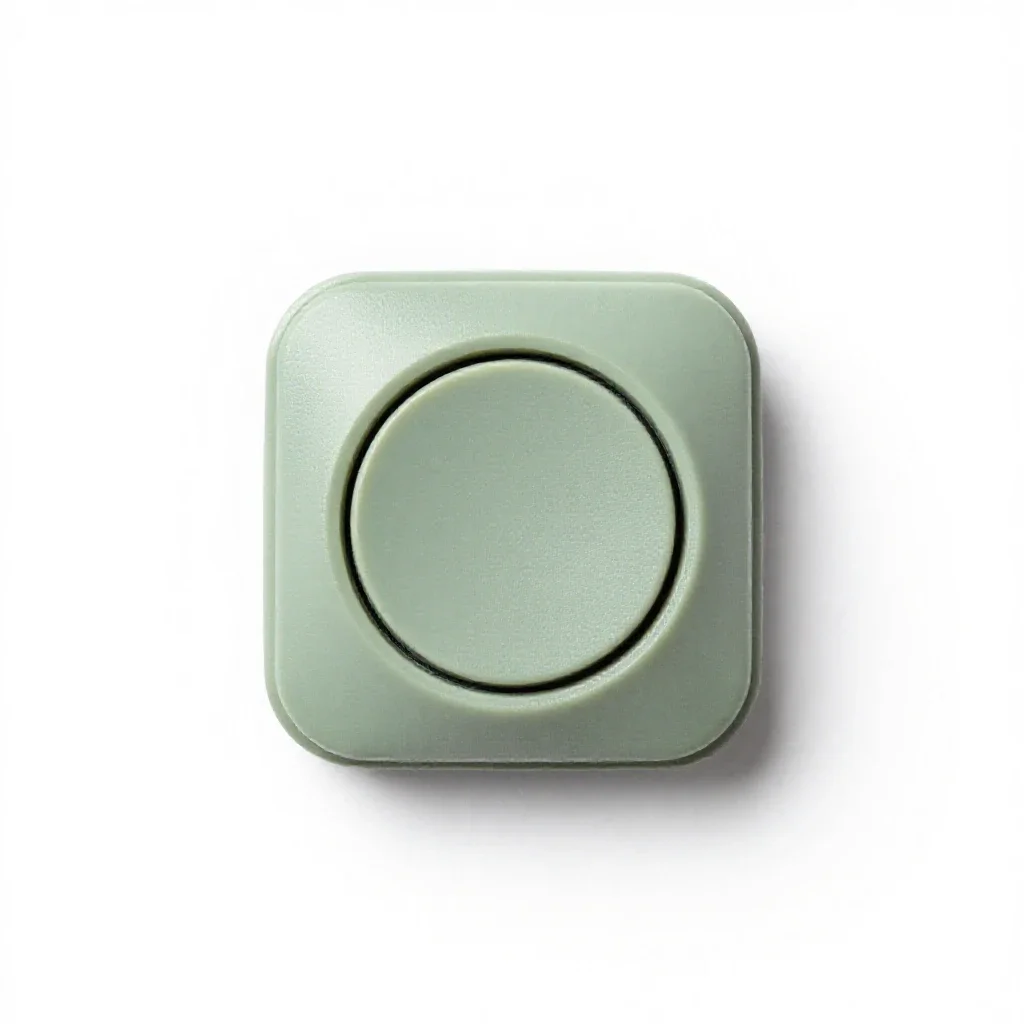 Reset button isolated on a white background