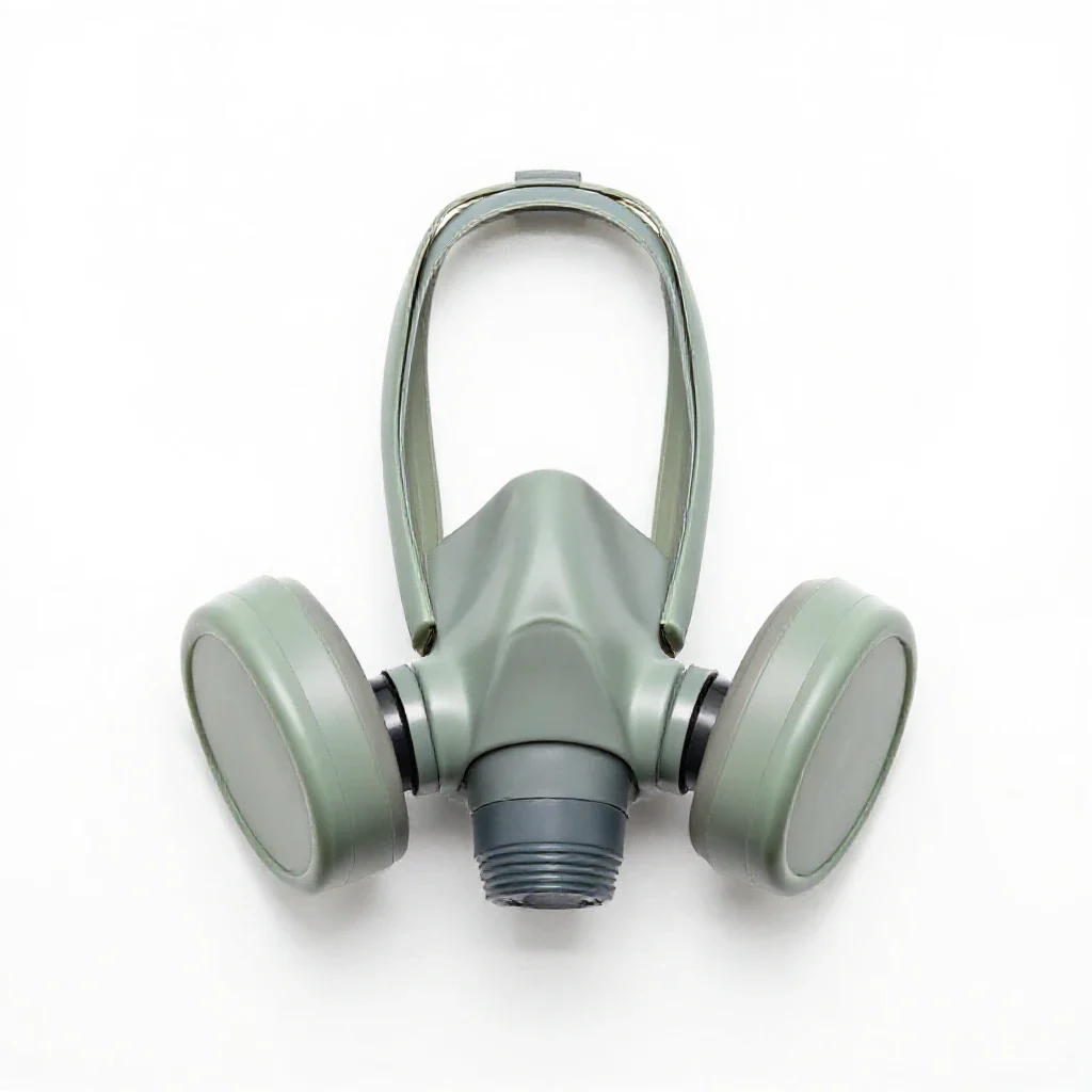 Respirator isolated on a white background