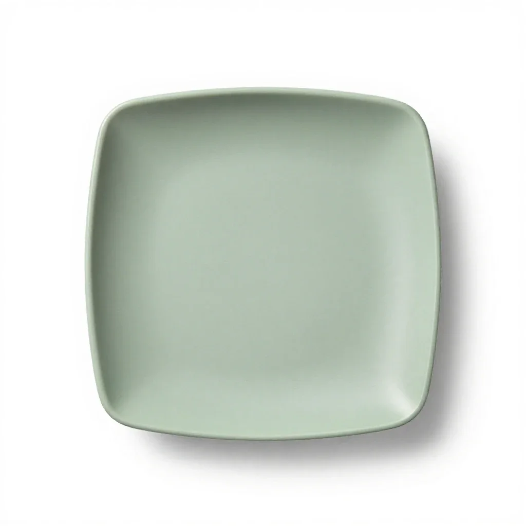 Rider plate isolated on a white background