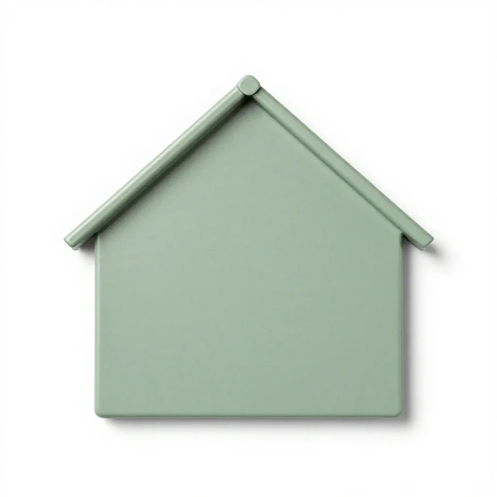 Ridge isolated on a white background