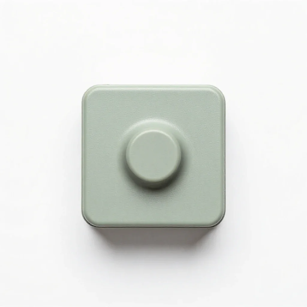 Rotary actuator isolated on a white background