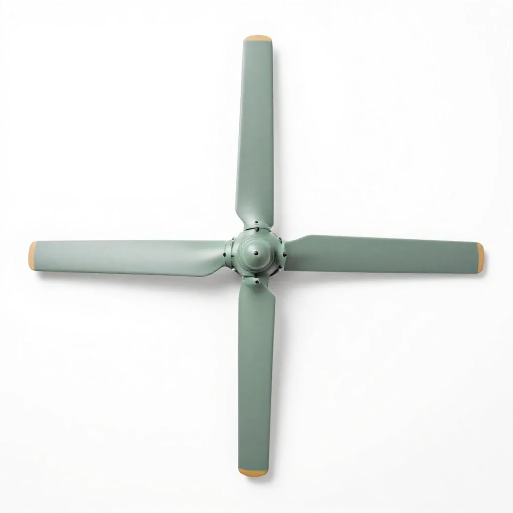 Rotor blade isolated on a white background