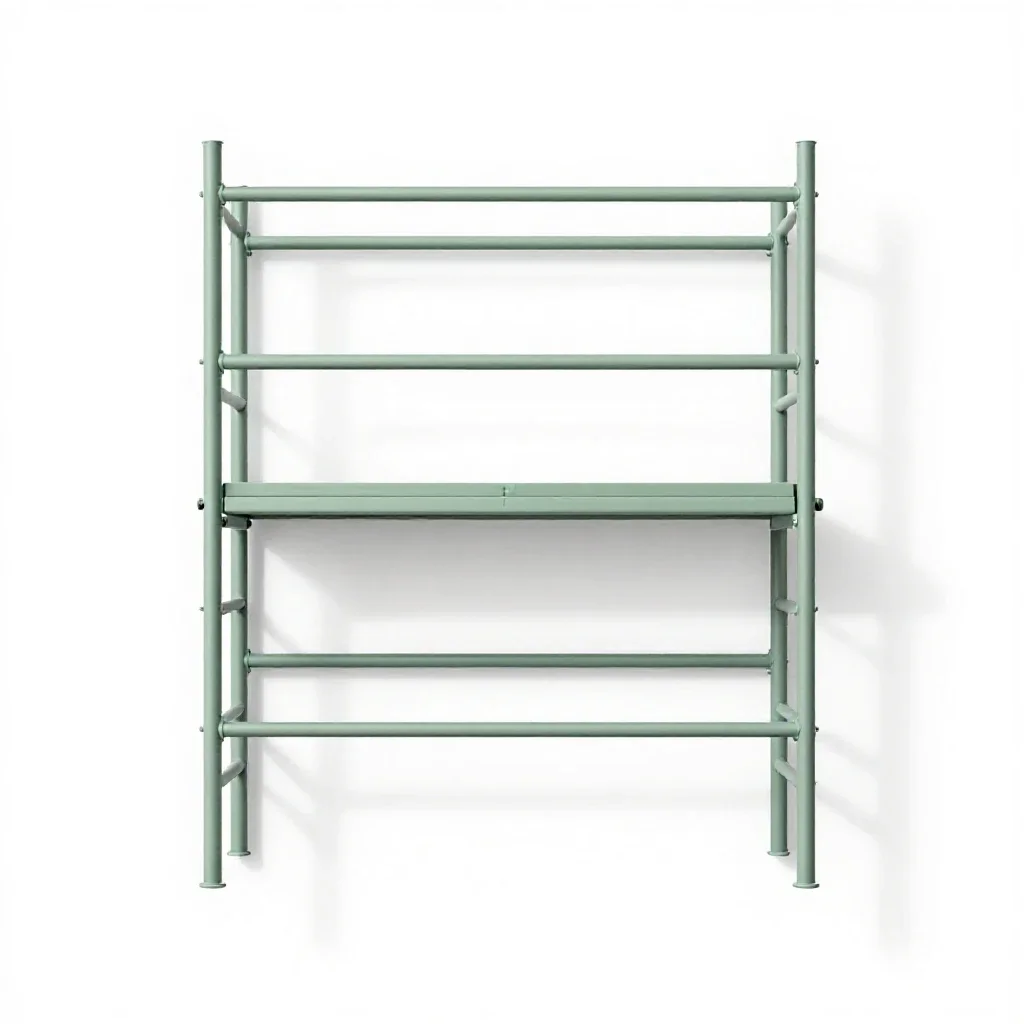 Scaffolding isolated on a white background