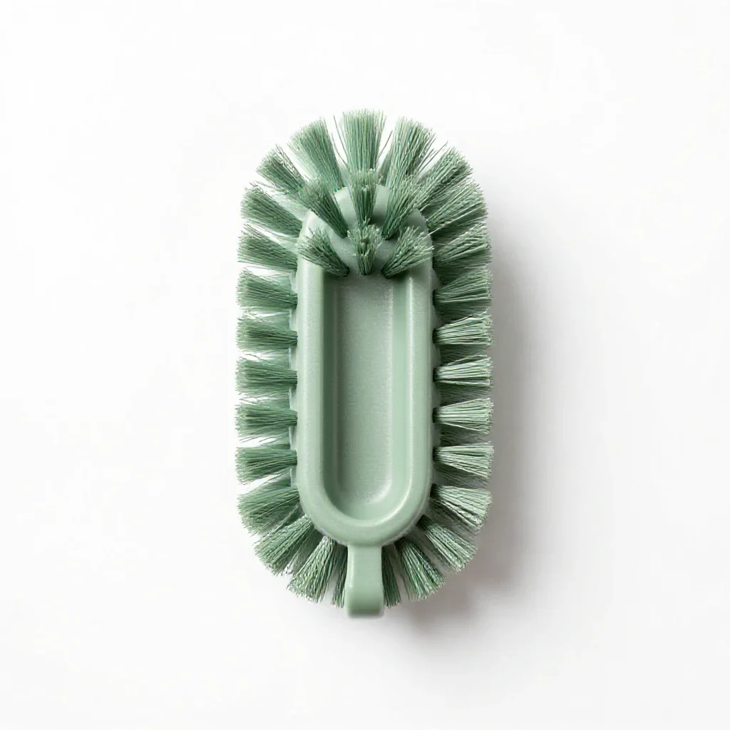 Scrub brush isolated on a white background