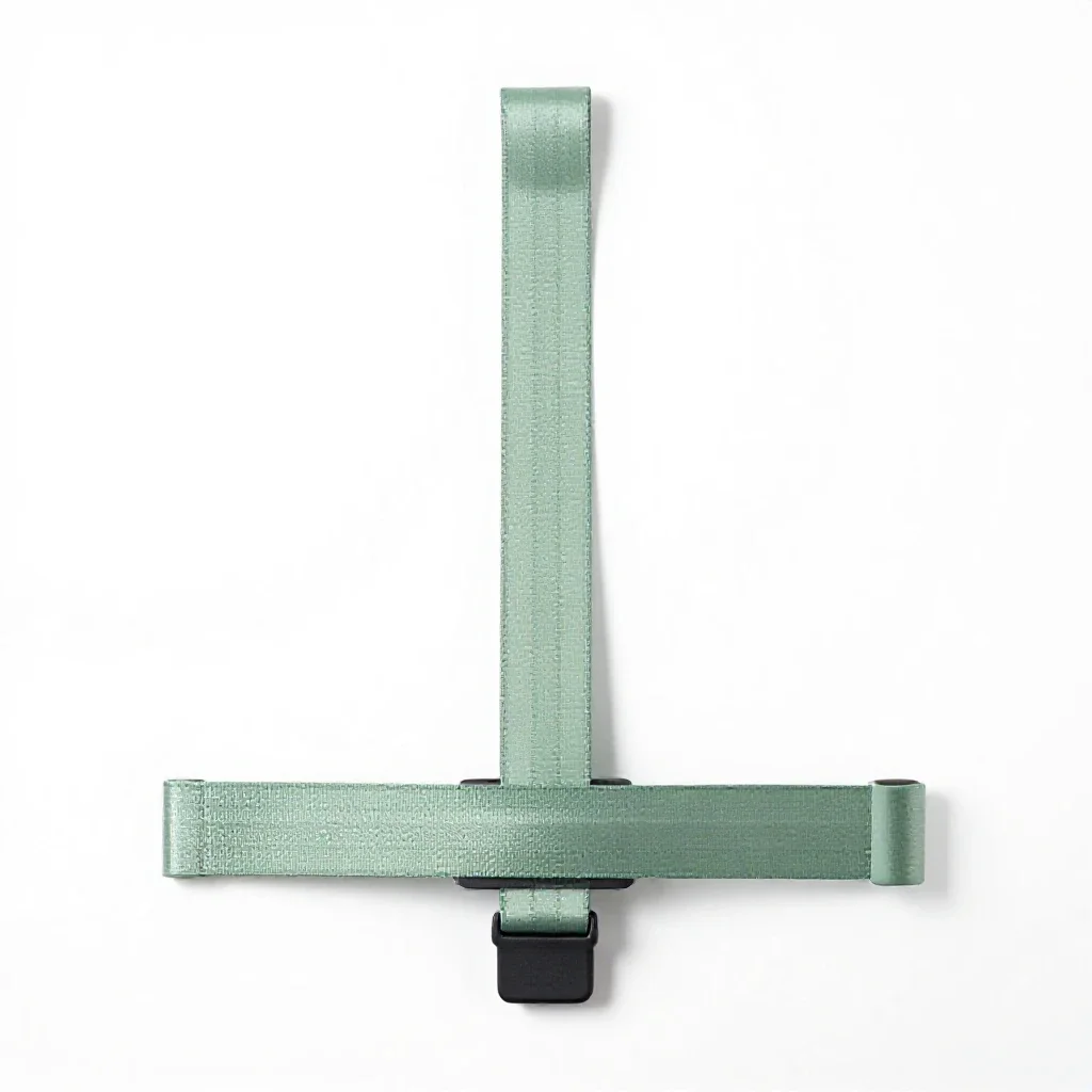 Seat belt isolated on a white background