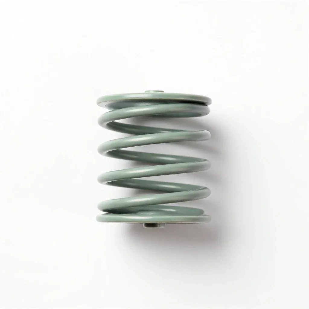 Secondary coil isolated on a white background