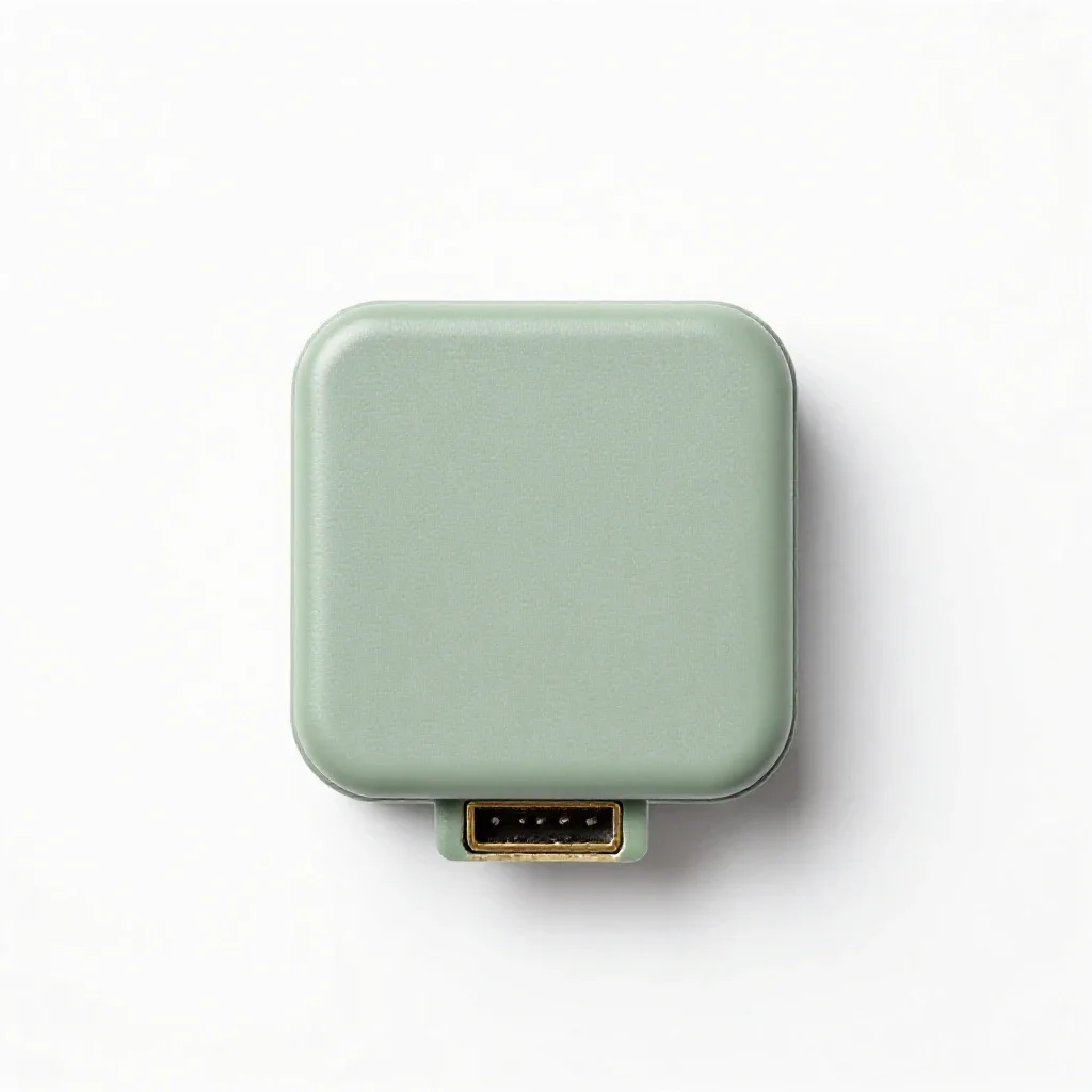 Serial port isolated on a white background
