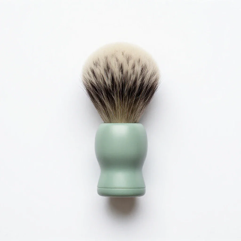 Shaving brush isolated on a white background
