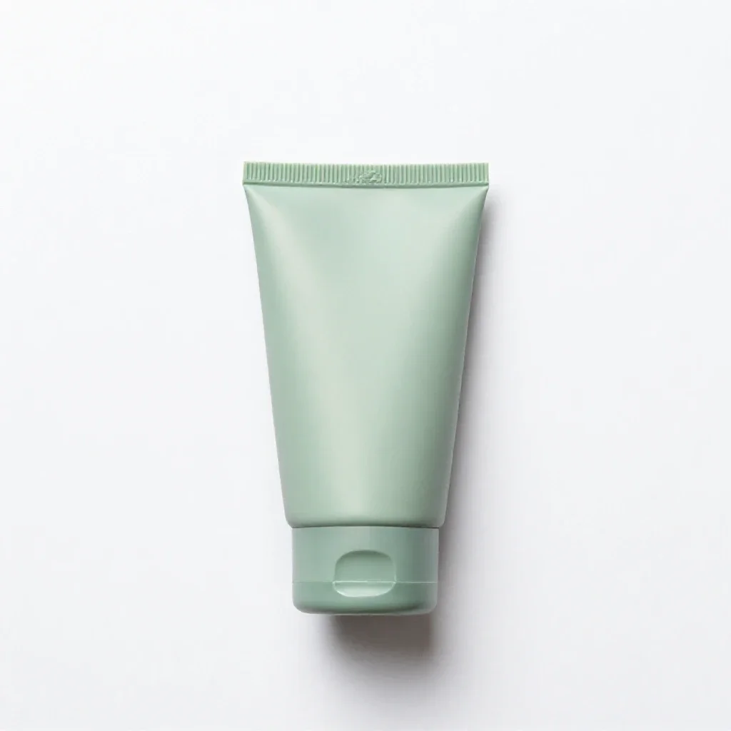 Shaving cream isolated on a white background