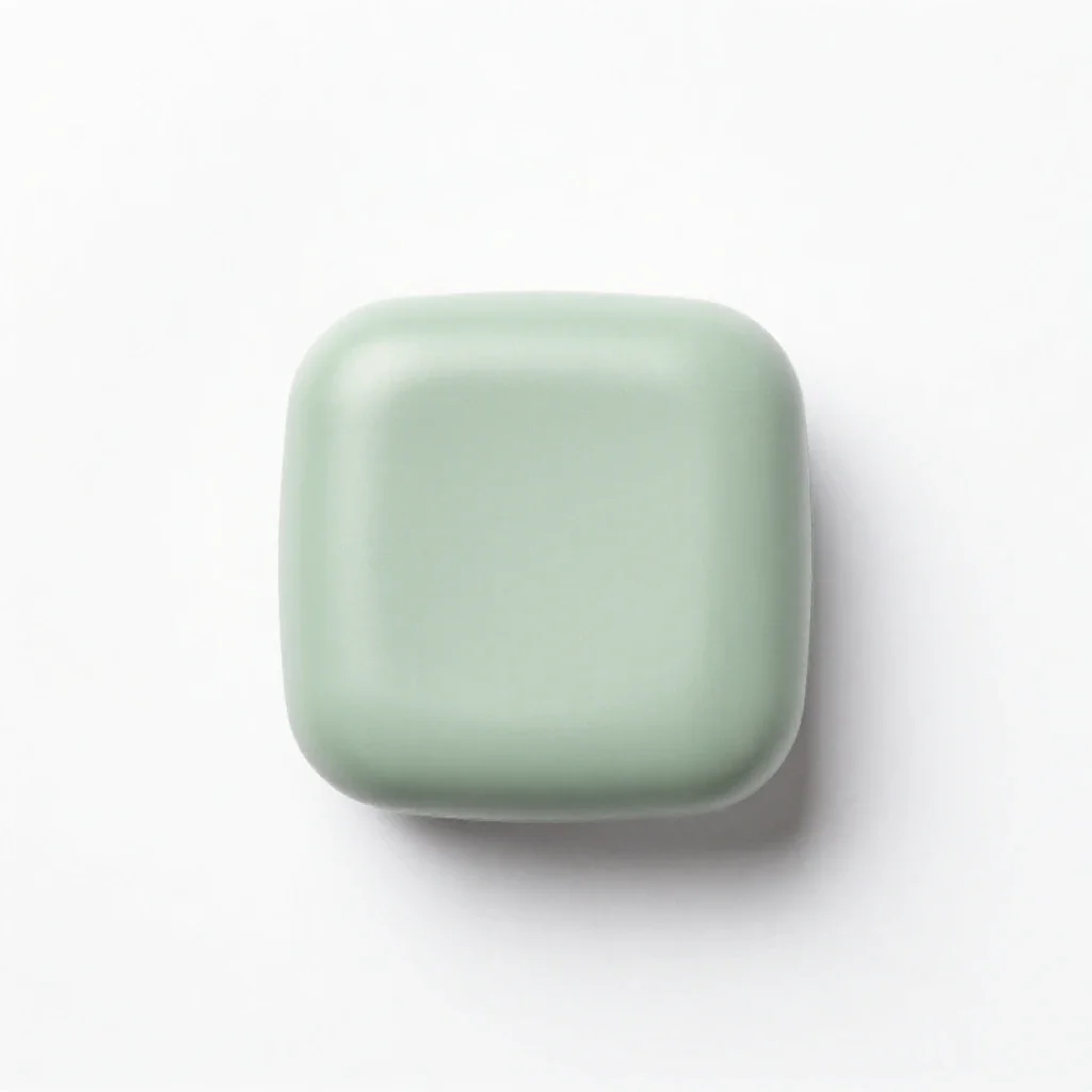 Shaving foam isolated on a white background