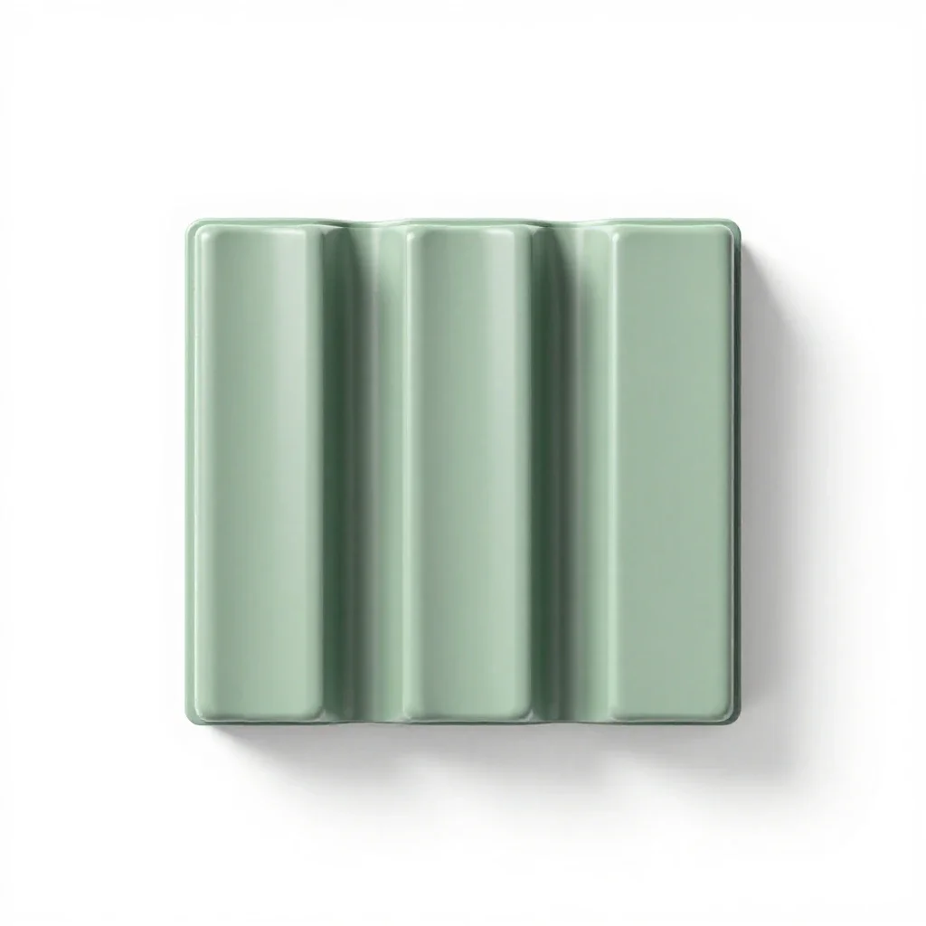 Sheet pile isolated on a white background