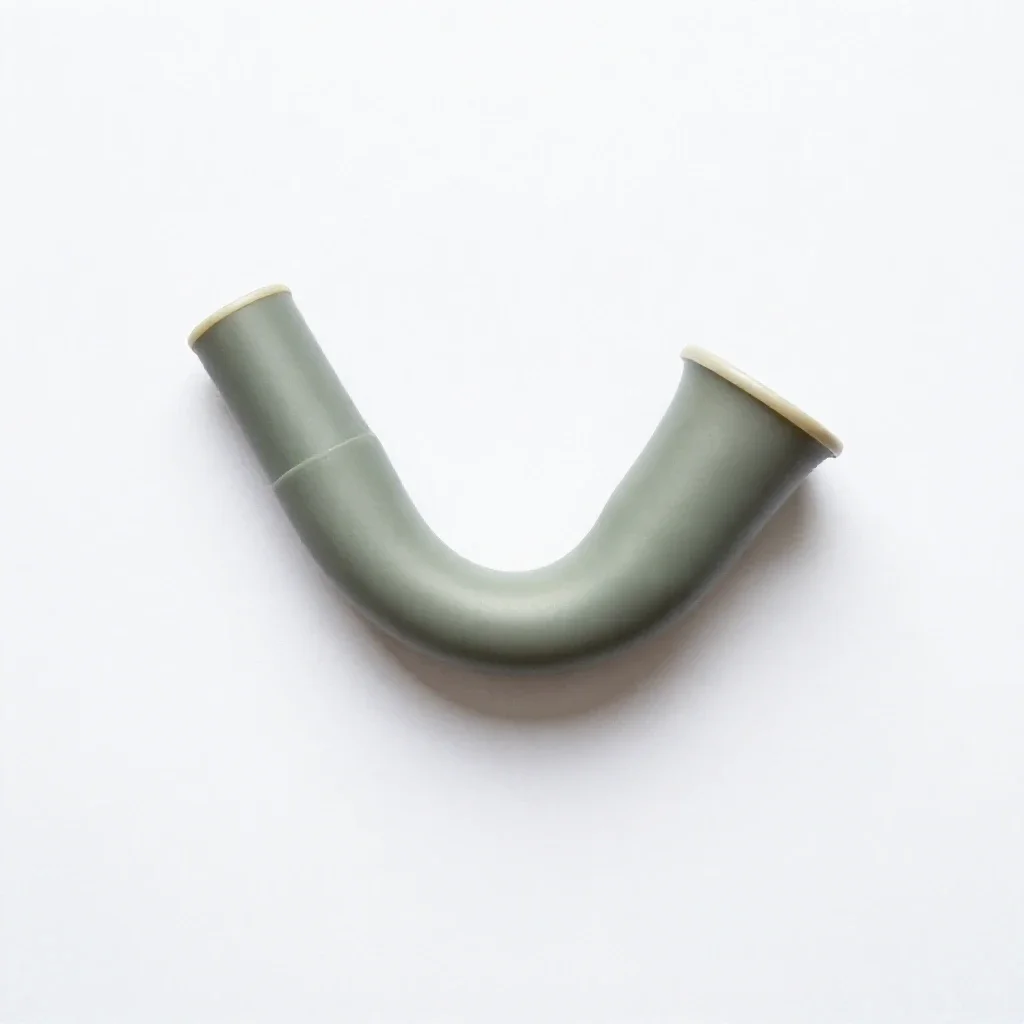 Shofar isolated on a white background