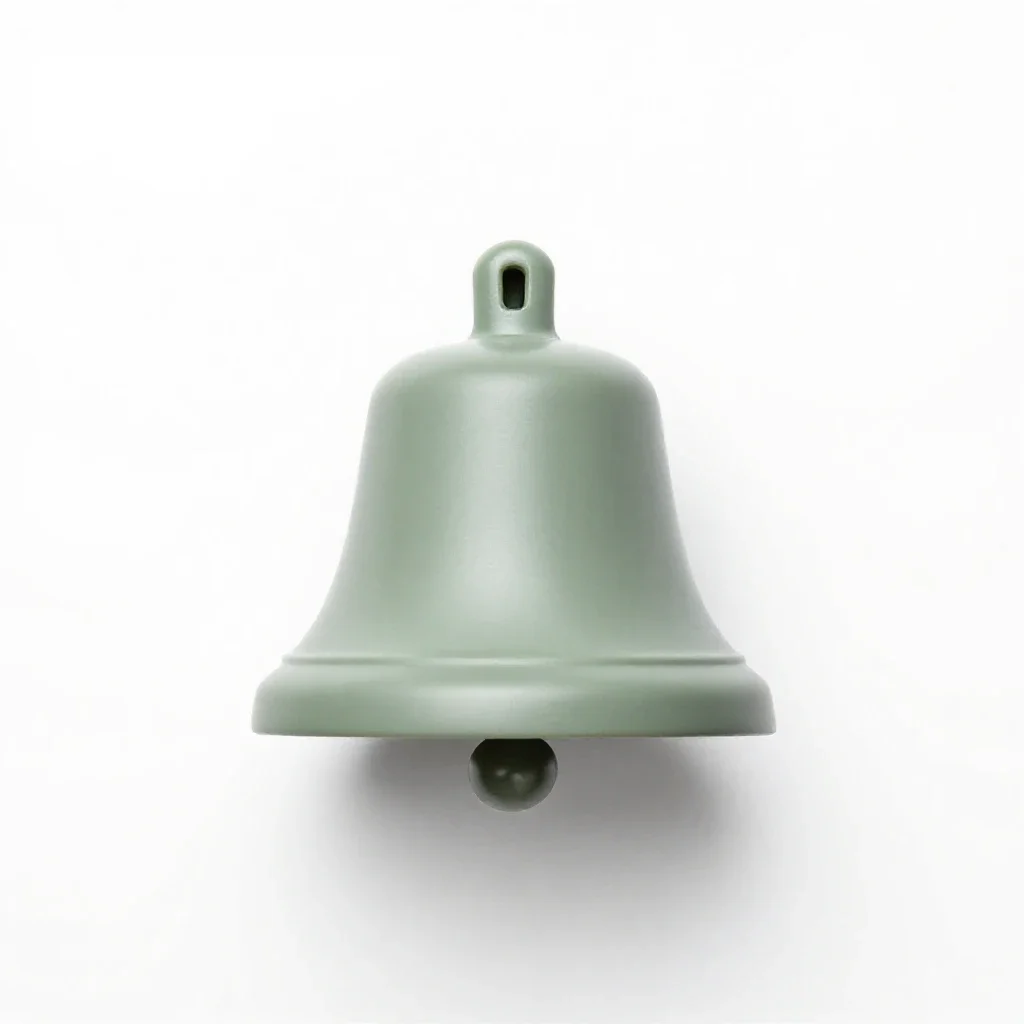 Shop bell isolated on a white background