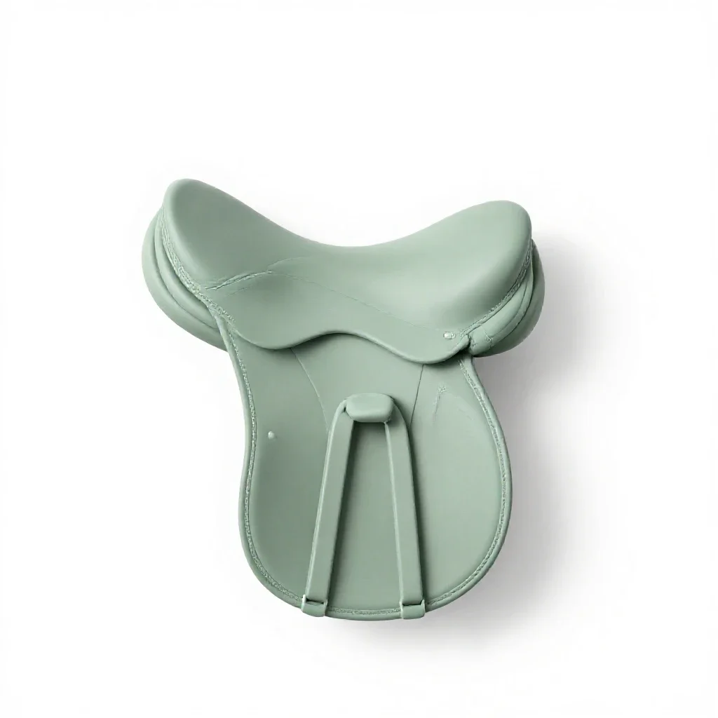 Sidesaddle isolated on a white background