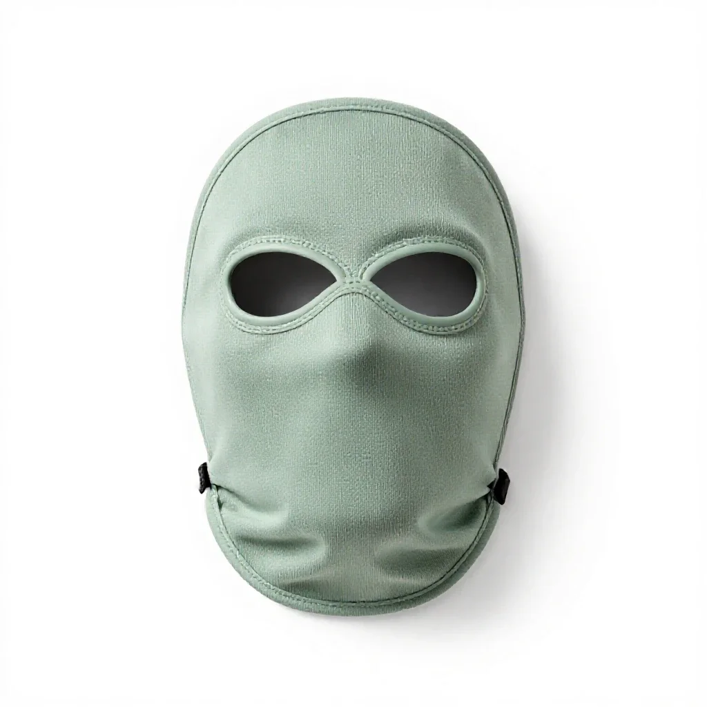 Ski mask isolated on a white background