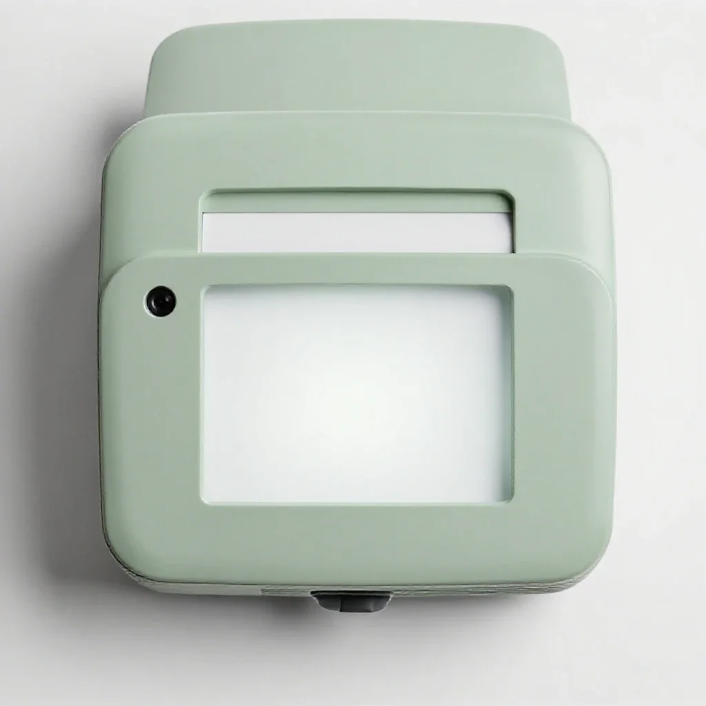 Slide projector isolated on a white background