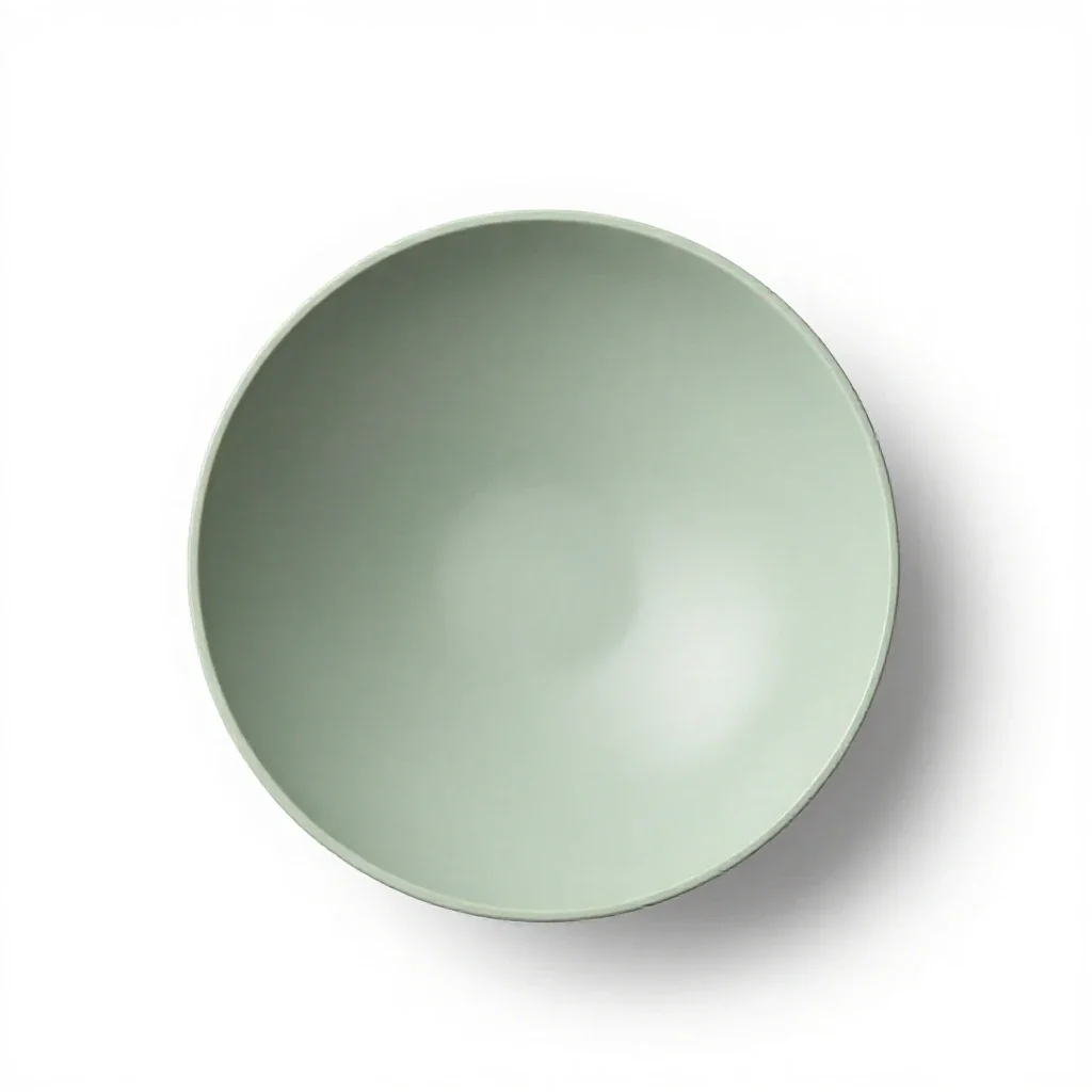 Solar dish isolated on a white background