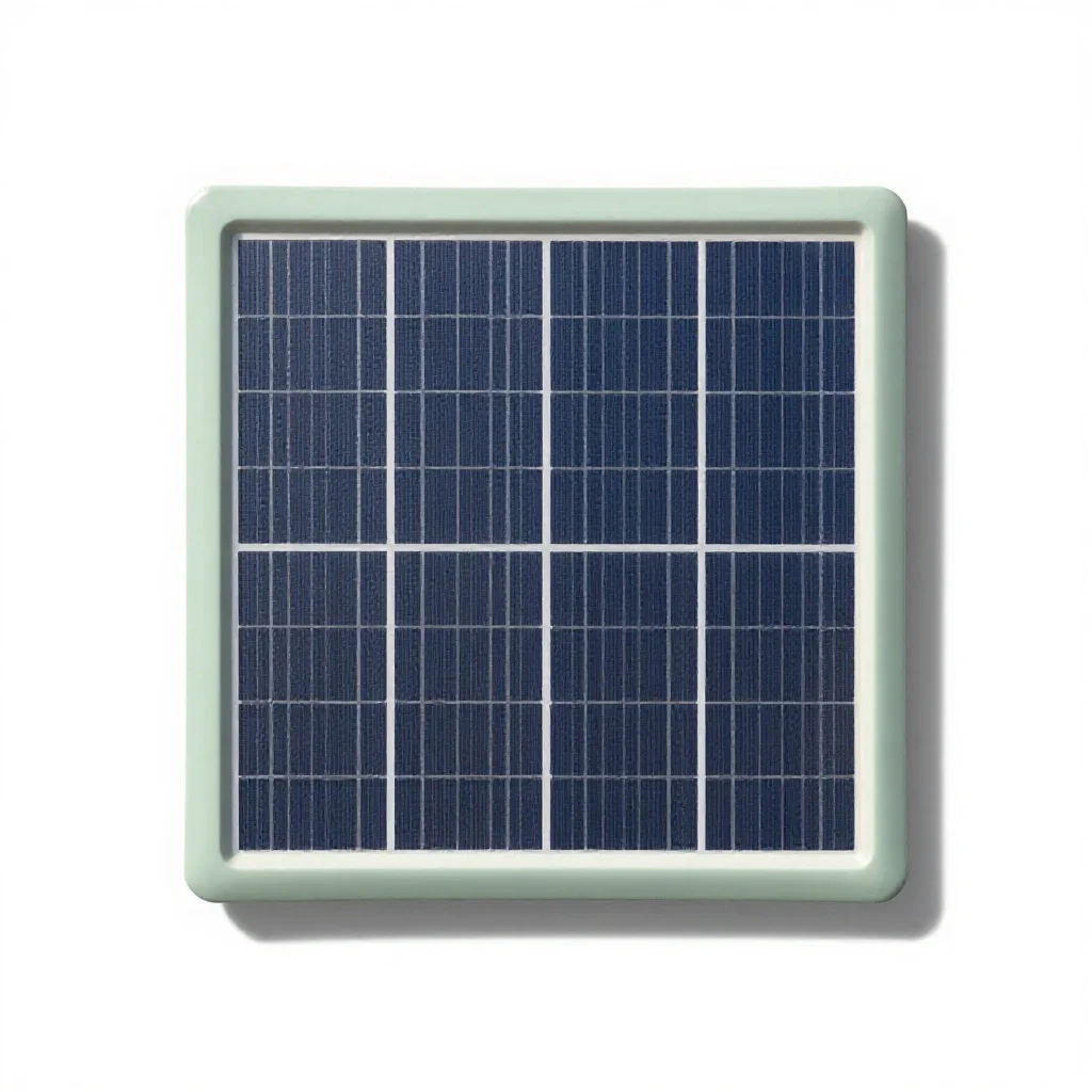 Solar thermal system isolated on a white background