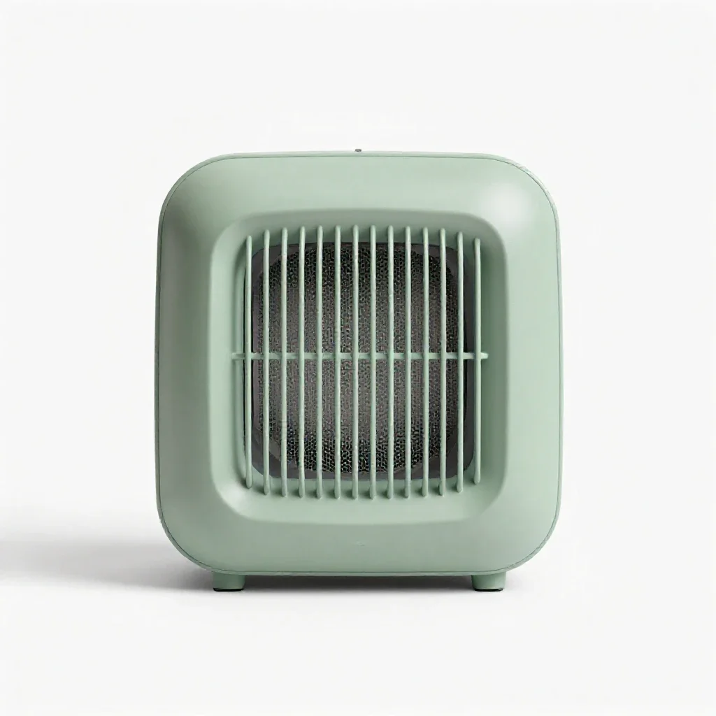 Space heater isolated on a white background