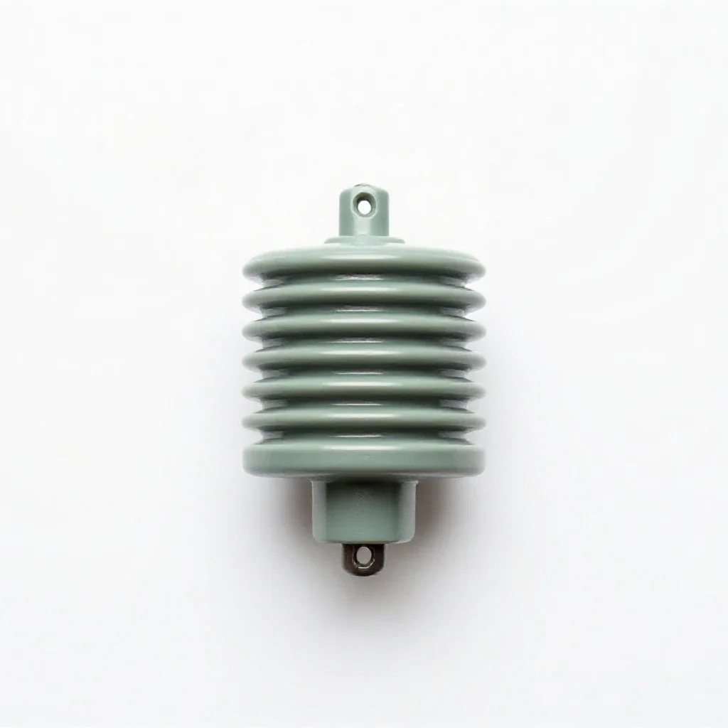 Spark coil isolated on a white background