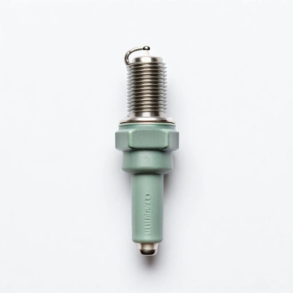 Spark plug isolated on a white background