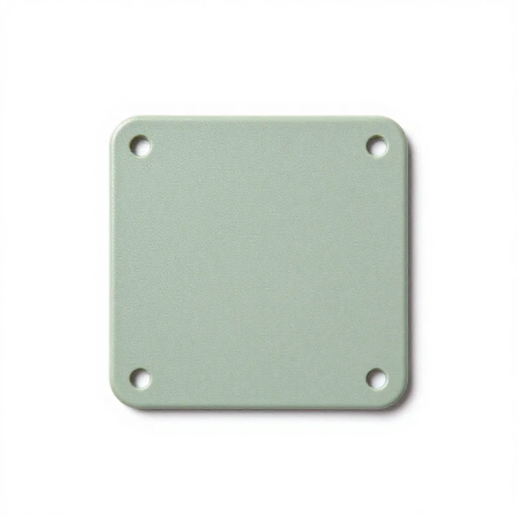 Spot weld isolated on a white background