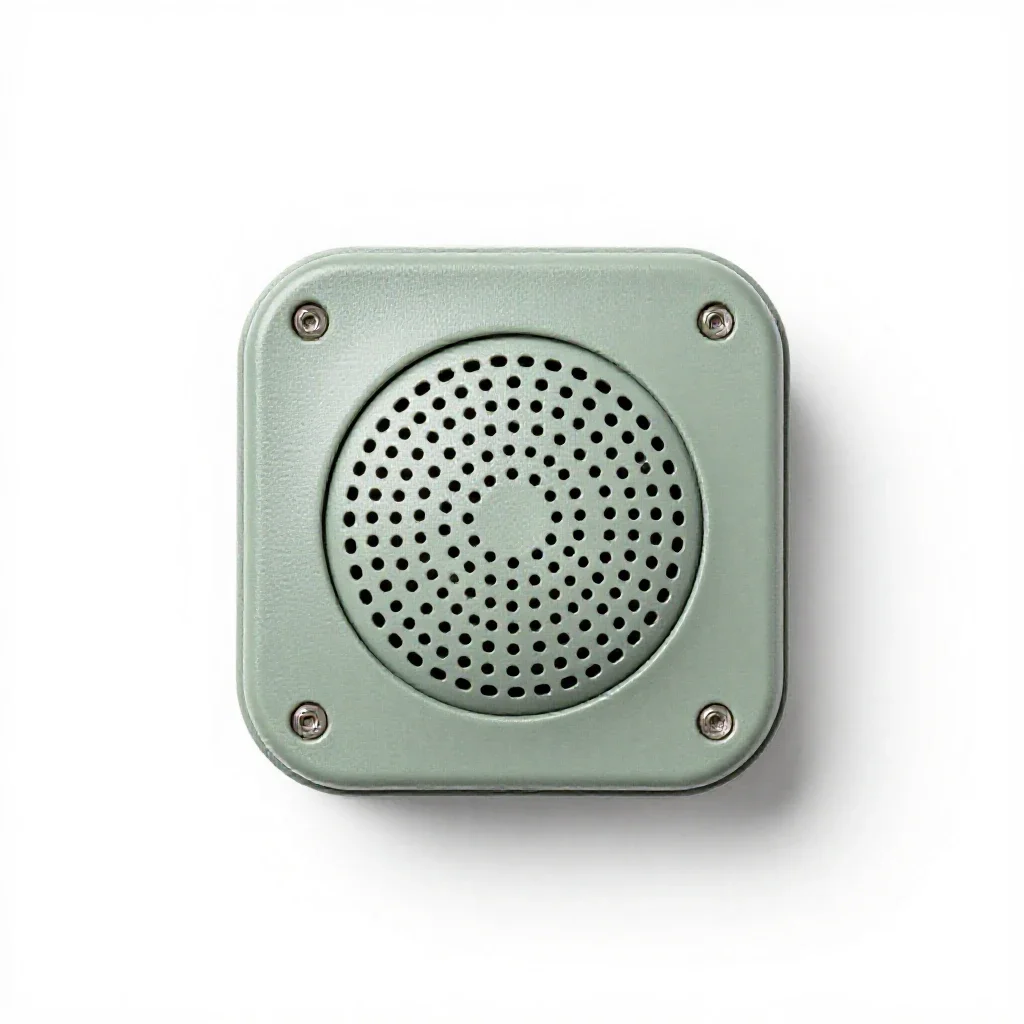 Squawk box isolated on a white background
