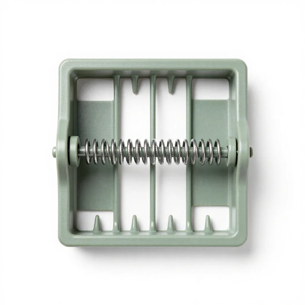 Steel trap isolated on a white background