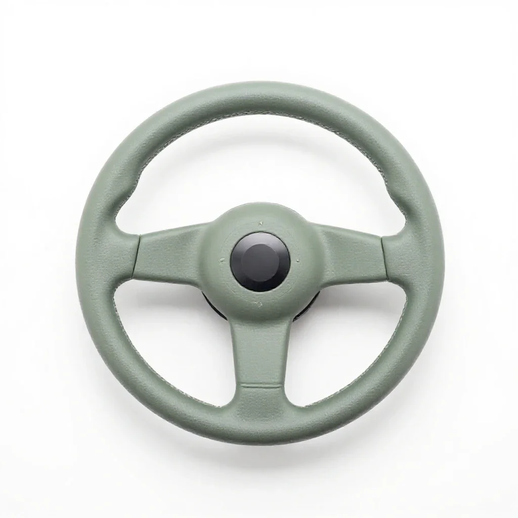 Steering gear isolated on a white background