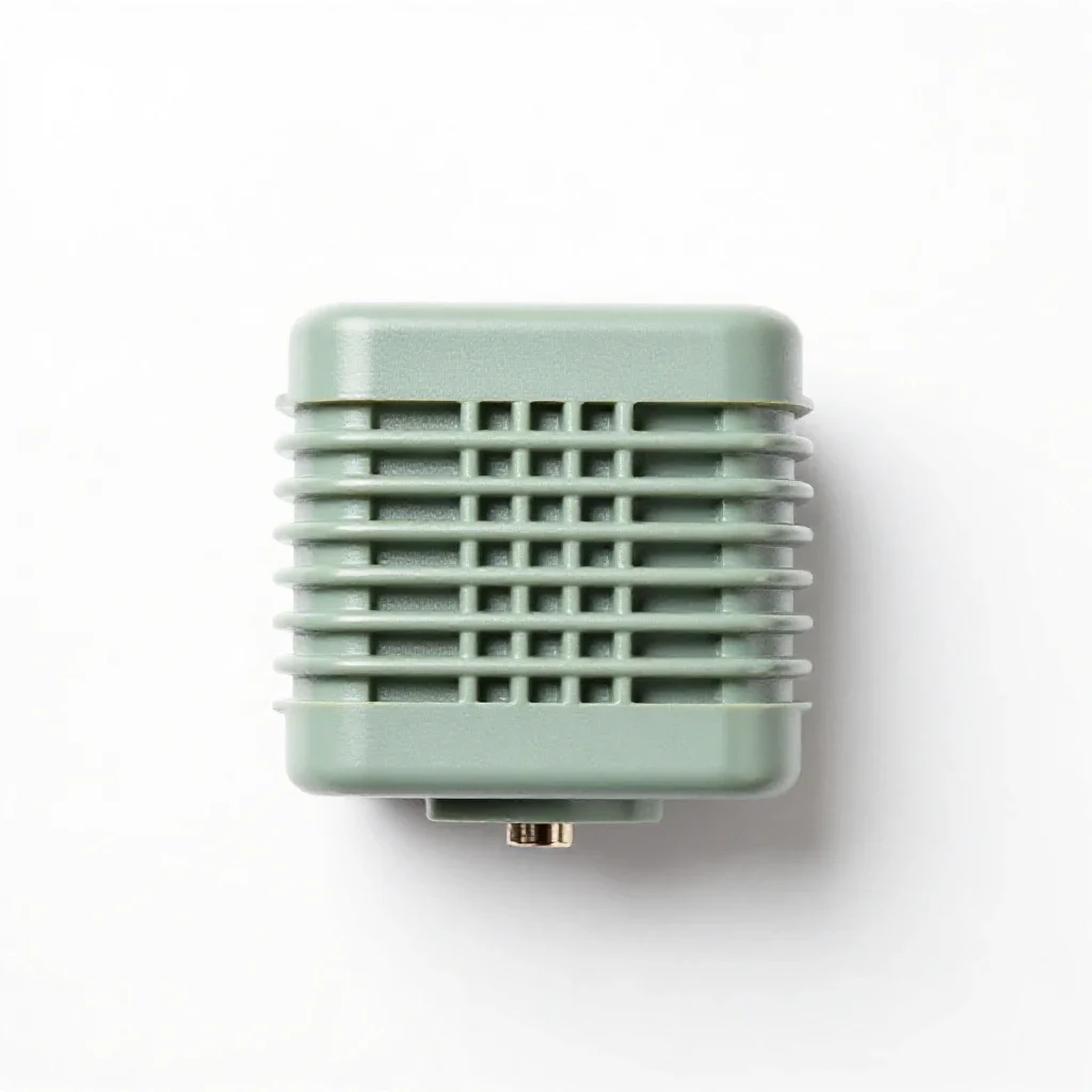 Step-up transformer isolated on a white background