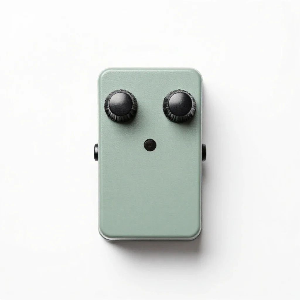 Sustaining pedal isolated on a white background