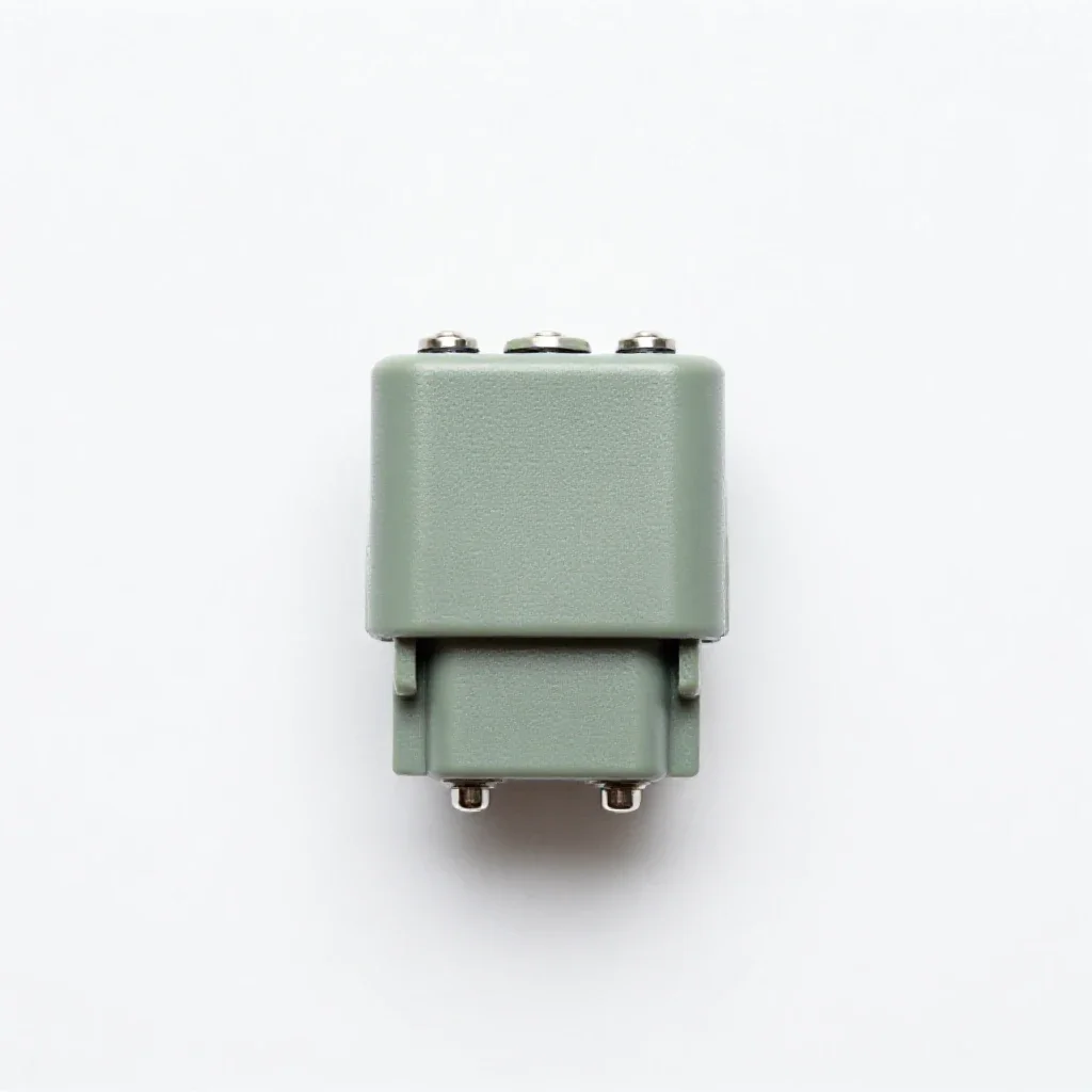 Ignition switch isolated on a white background