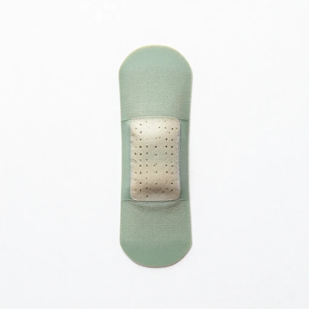 Immovable bandage isolated on a white background