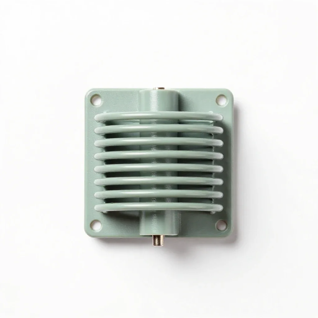 Induction coil isolated on a white background