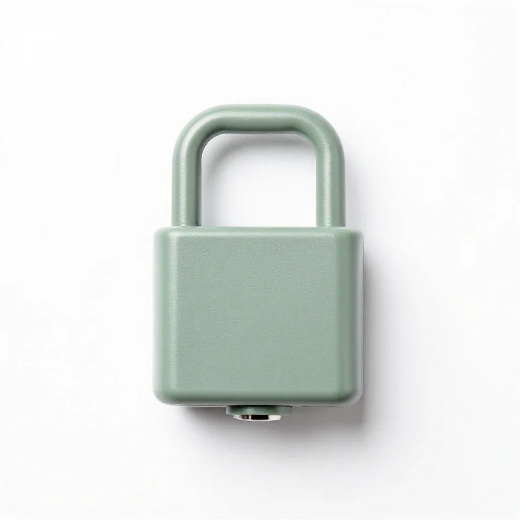 Interlock isolated on a white background