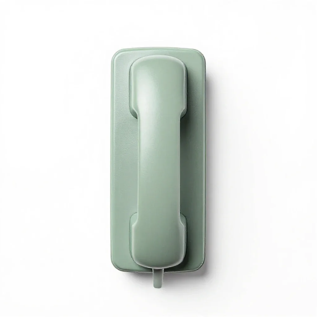 Interphone isolated on a white background