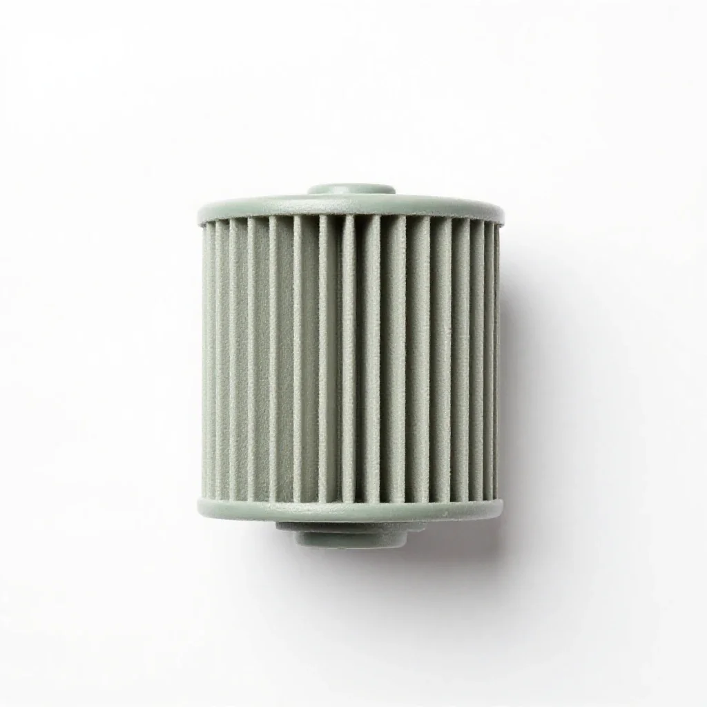Oil filter isolated on a white background
