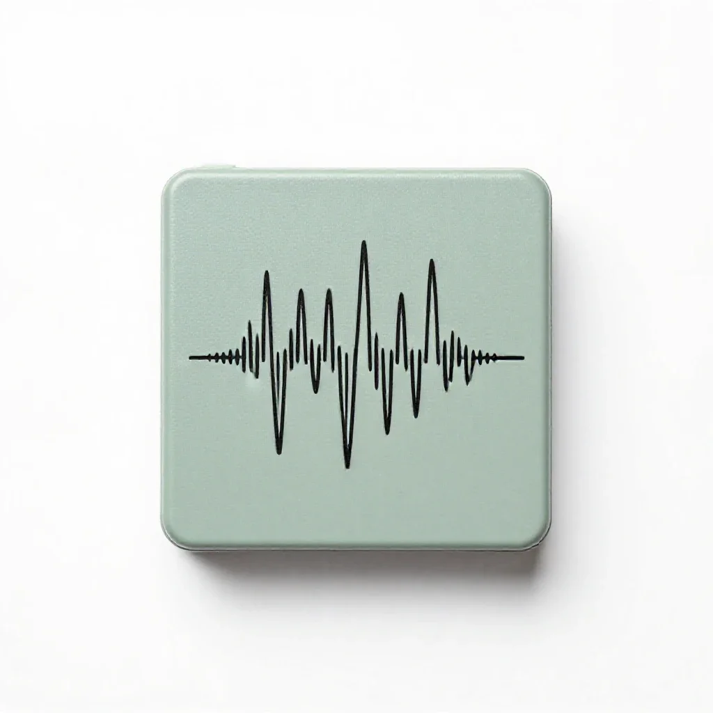 Oscillograph isolated on a white background
