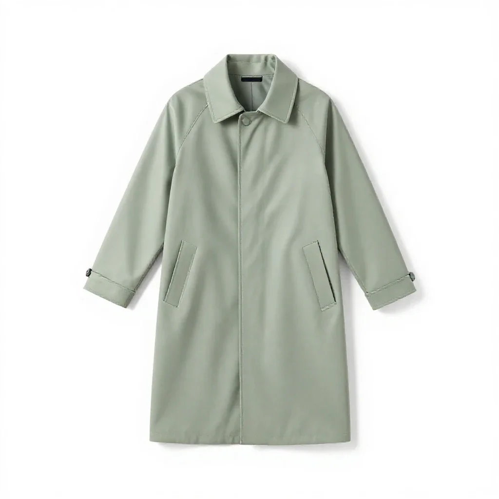 Overcoat isolated on a white background