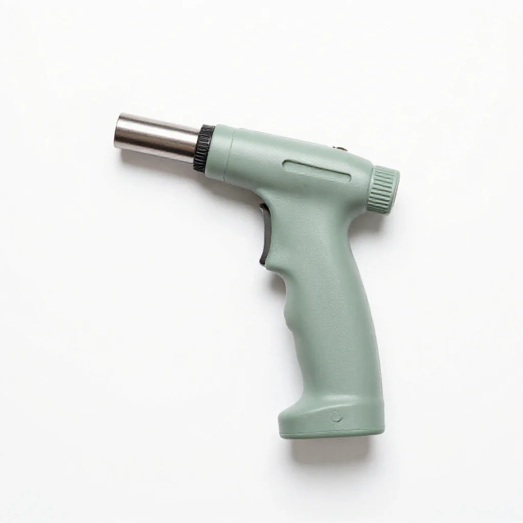 Oxyacetylene torch isolated on a white background