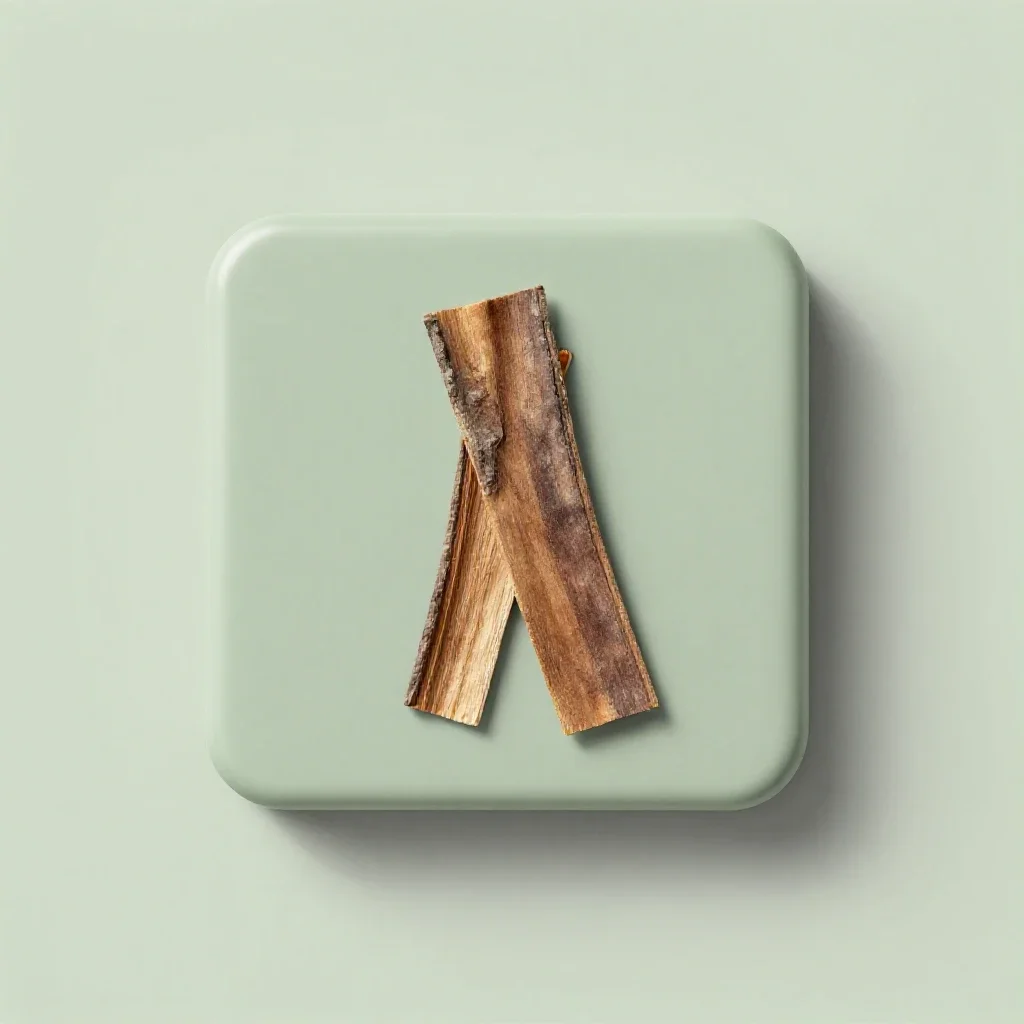 Cascara isolated on a white background