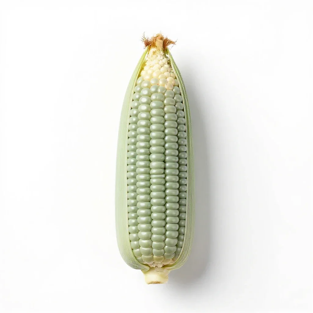 Cornhusk isolated on a white background