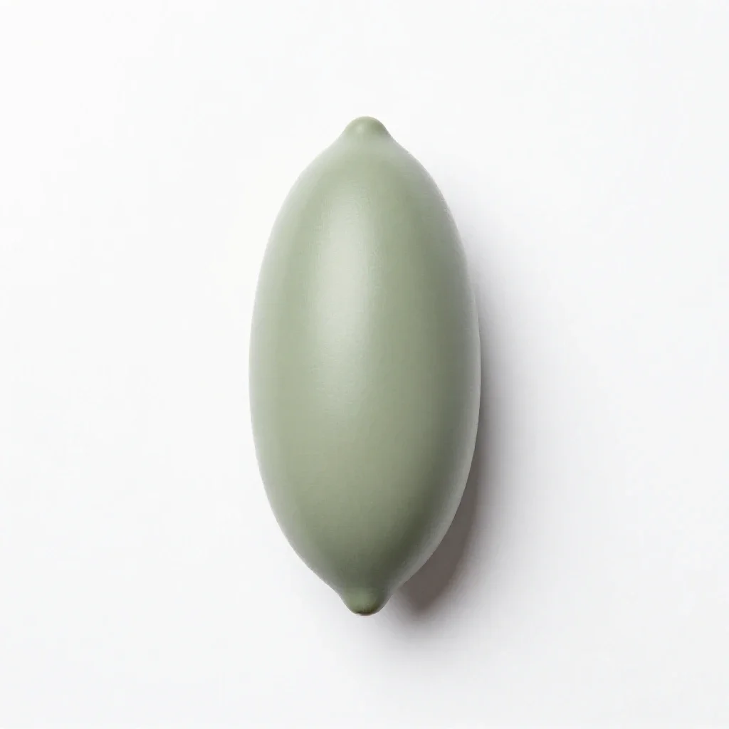 Silique isolated on a white background