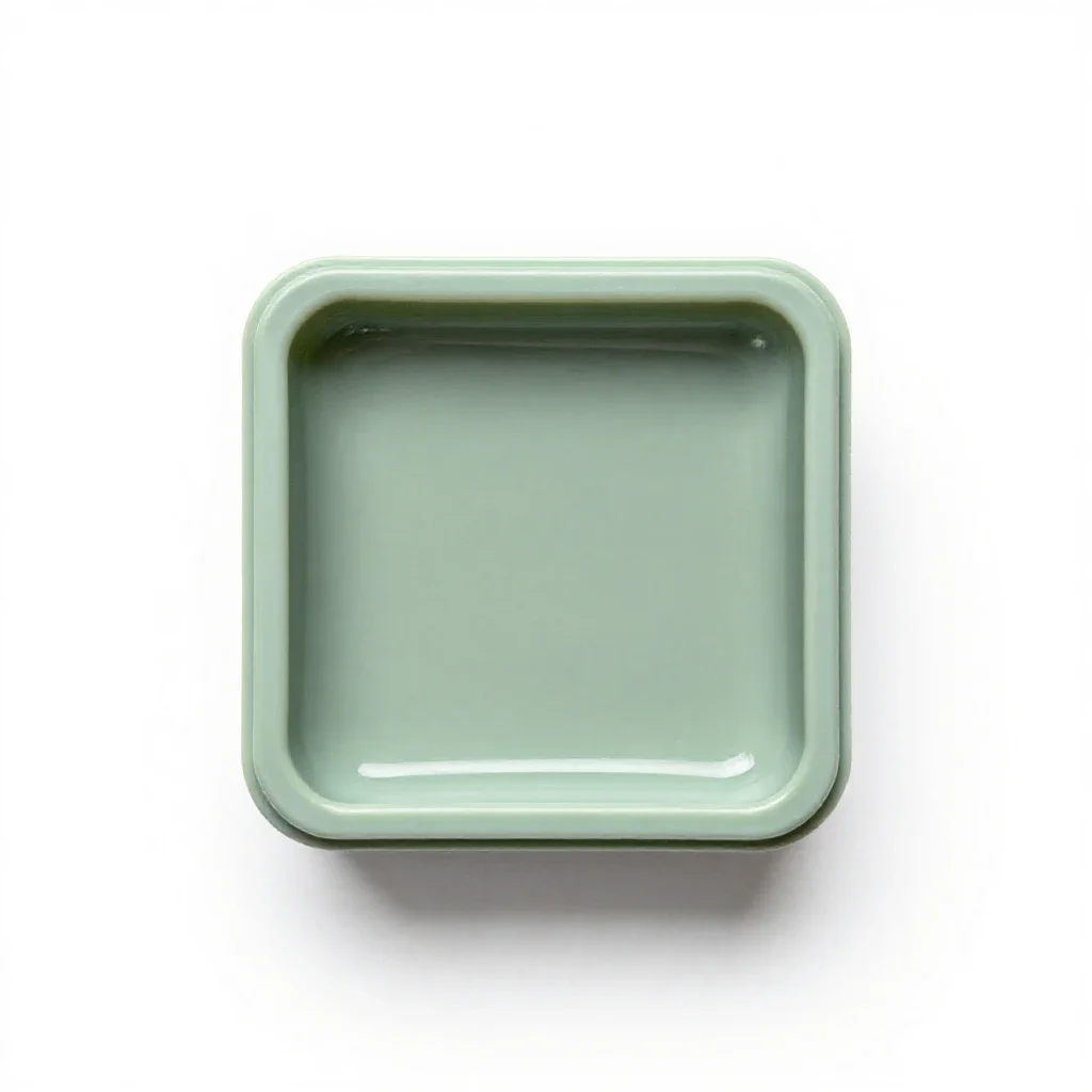 Tempera isolated on a white background