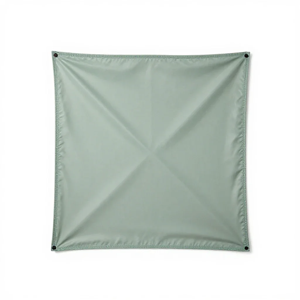 Tent-fly isolated on a white background
