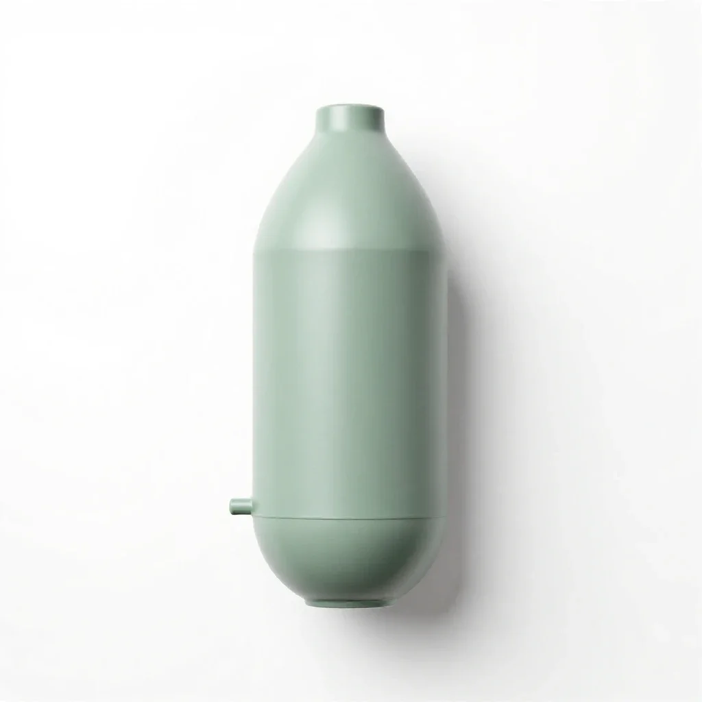 Thermonuclear reactor isolated on a white background