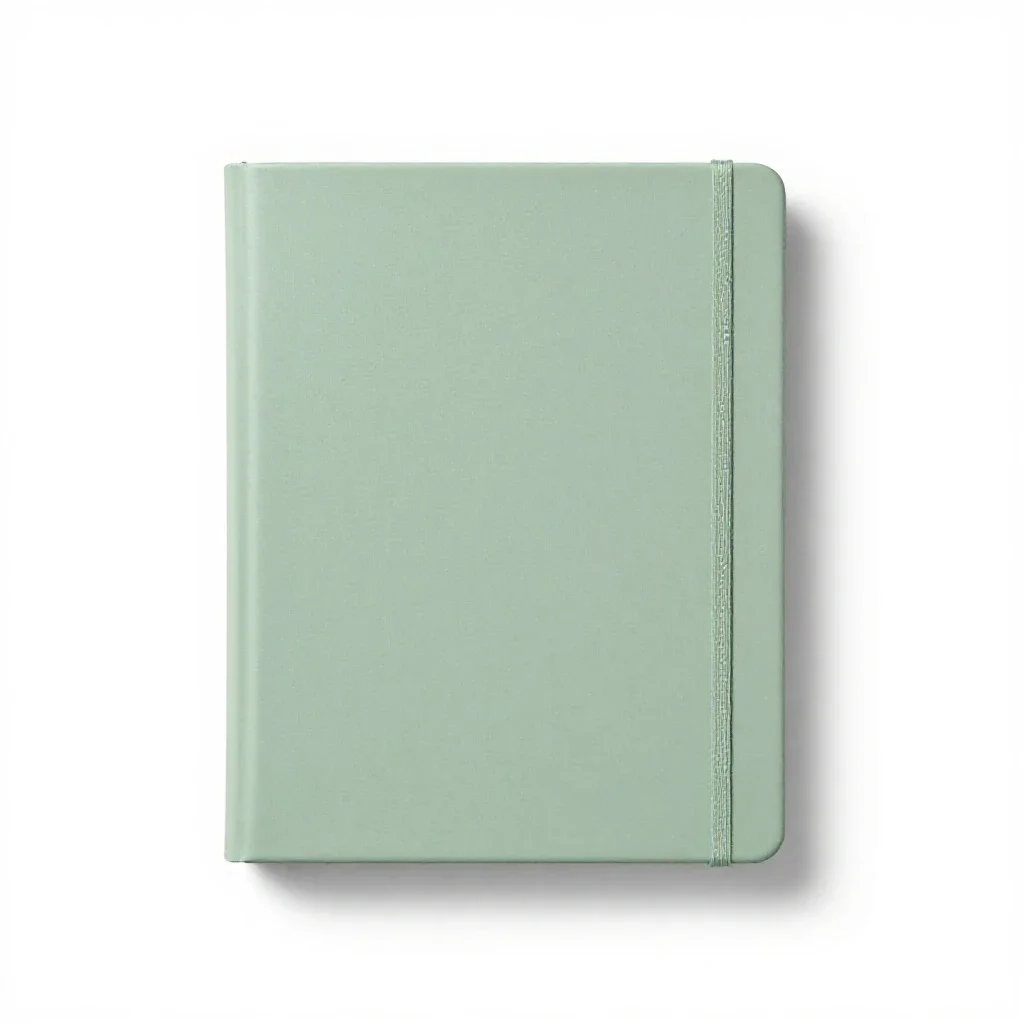 Three-quarter binding isolated on a white background